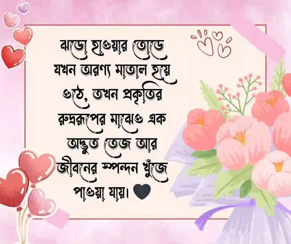 প্রকৃতির সৌন্দর্য ক্যাপশন