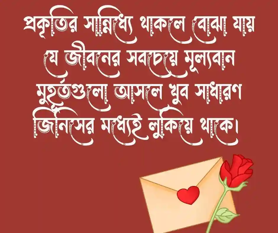 প্রকৃতি নিয়ে ক্যাপশন বাংলা Nature Caption