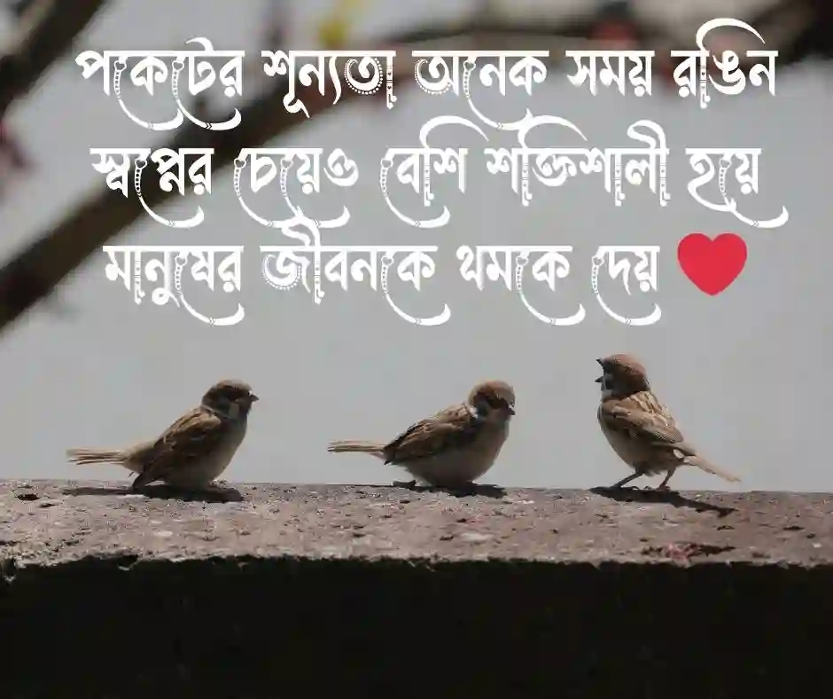 অভাব নিয়ে স্ট্যাটাস