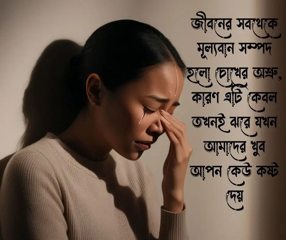অশ্রু নিয়ে স্ট্যাটাস