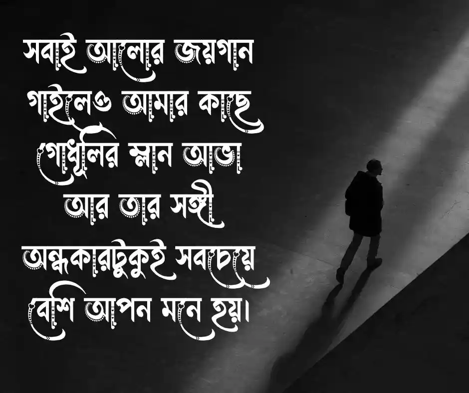 ছায়া নিয়ে বাংলা ক্যাপশন