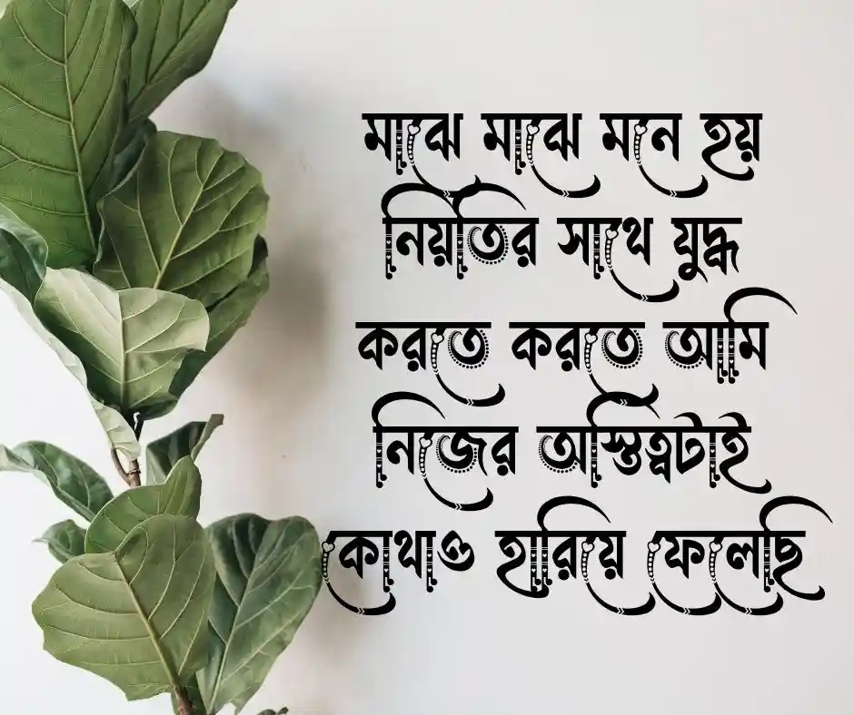 জীবনের হতাশা নিয়ে উক্তি