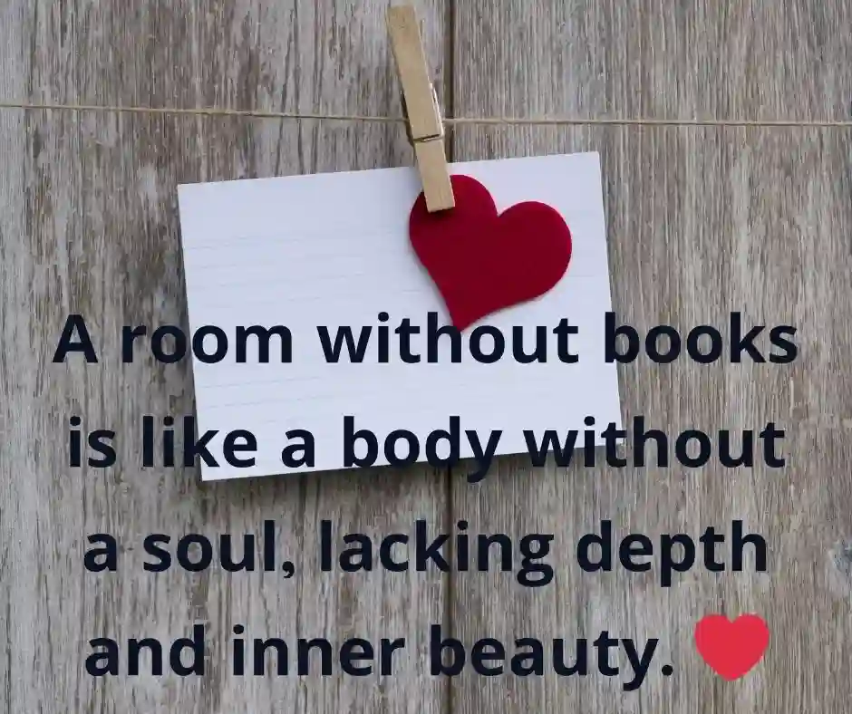 বই নিয়ে উক্তি in English