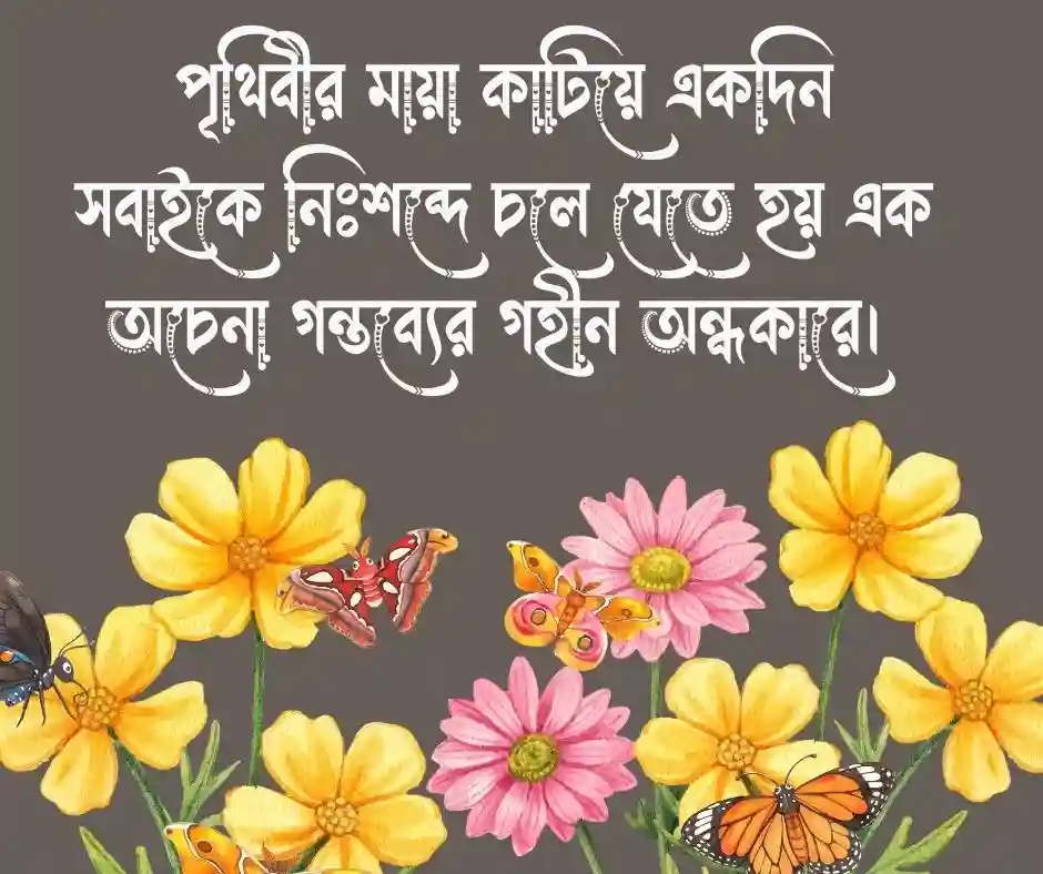 মৃত্যু নিয়ে ক্যাপশন