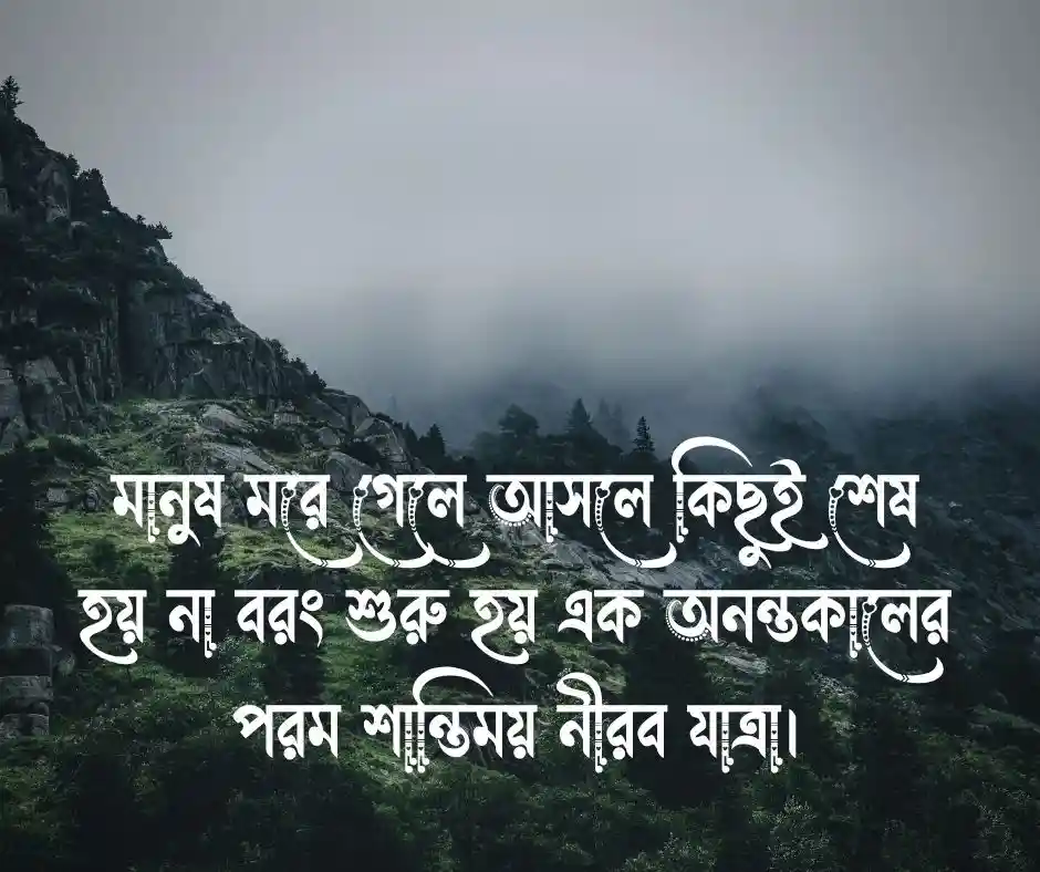 মৃত্যু নিয়ে স্ট্যাটাস