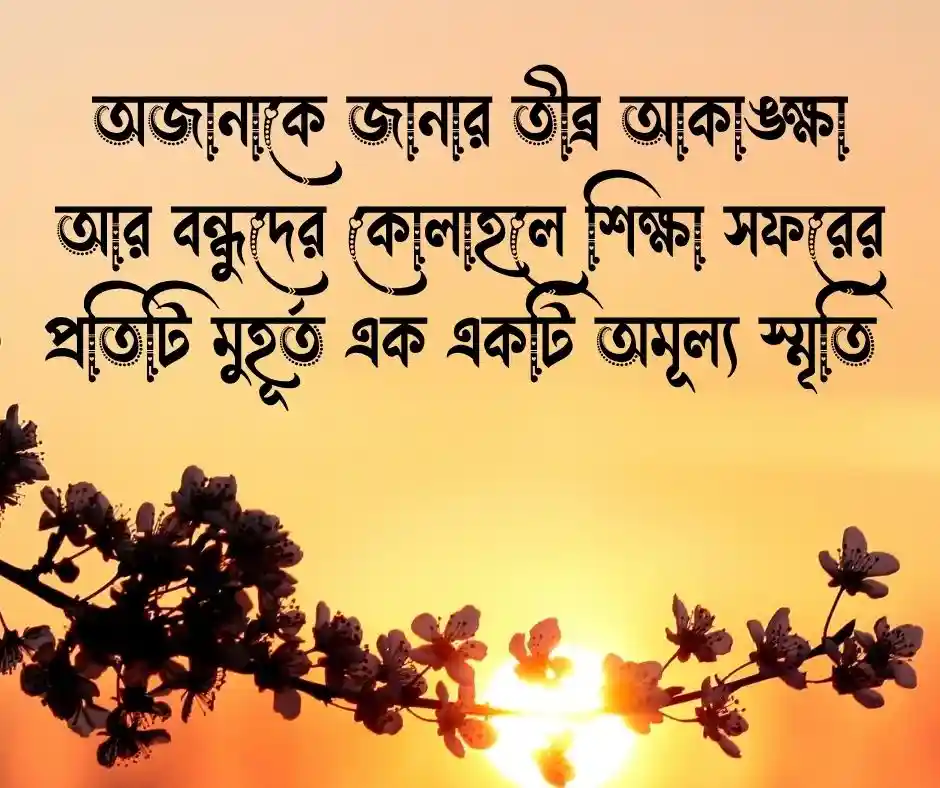 শিক্ষা সফর নিয়ে উক্তি