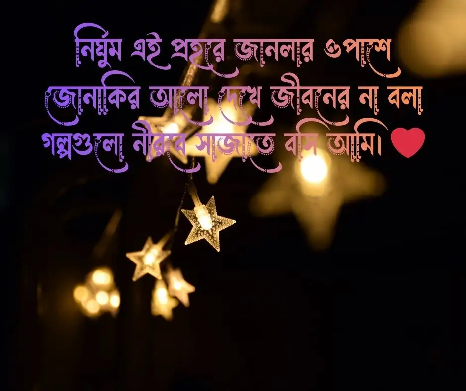নির্ঘুম রাত নিয়ে উক্তি