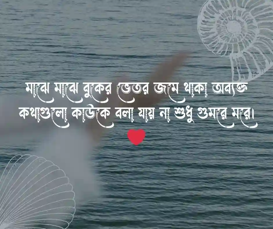 ইমোশনাল কষ্টের স্ট্যাটাস