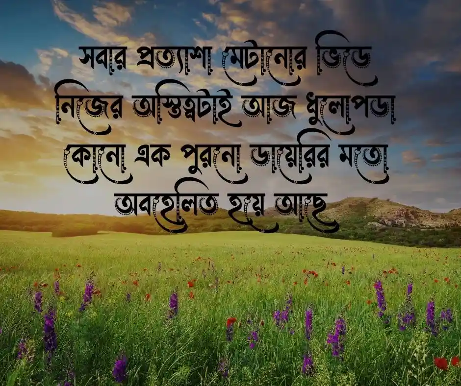 Sad ডিপ্রেশন নিয়ে স্ট্যাটাস