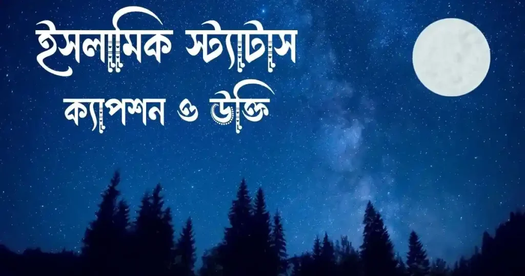 ইসলামিক স্ট্যাটাস, ক্যাপশন ও উক্তি