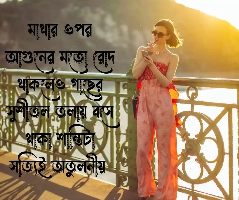 গ্রীষ্মের দুপুর নিয়ে উক্তি