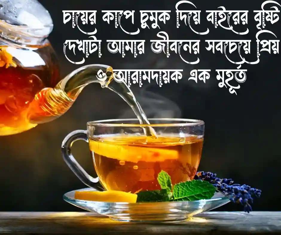 চা নিয়ে ফানি ক্যাপশন