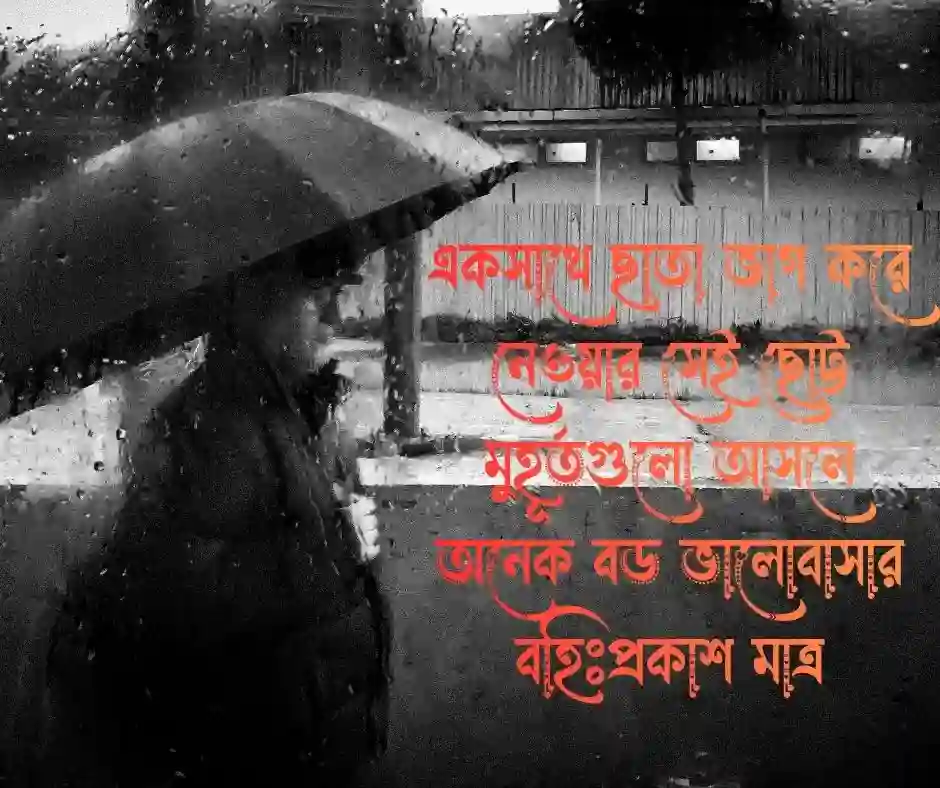 ছাতা নিয়ে ক্যাপশন ছাতা নিয়ে স্ট্যাটাস