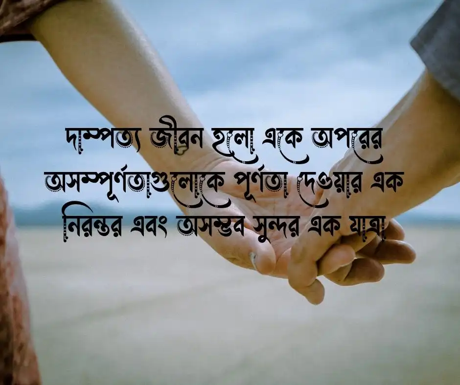 দাম্পত্য জীবন নিয়ে স্ট্যাটাস