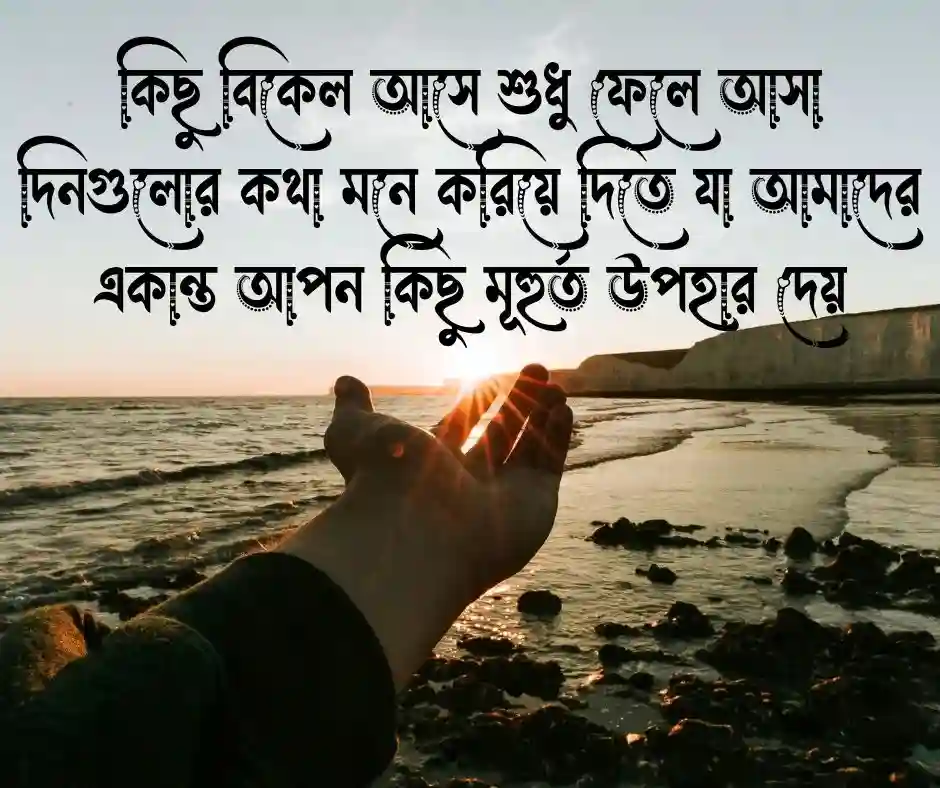 বিকেল নিয়ে ক্যাপশন