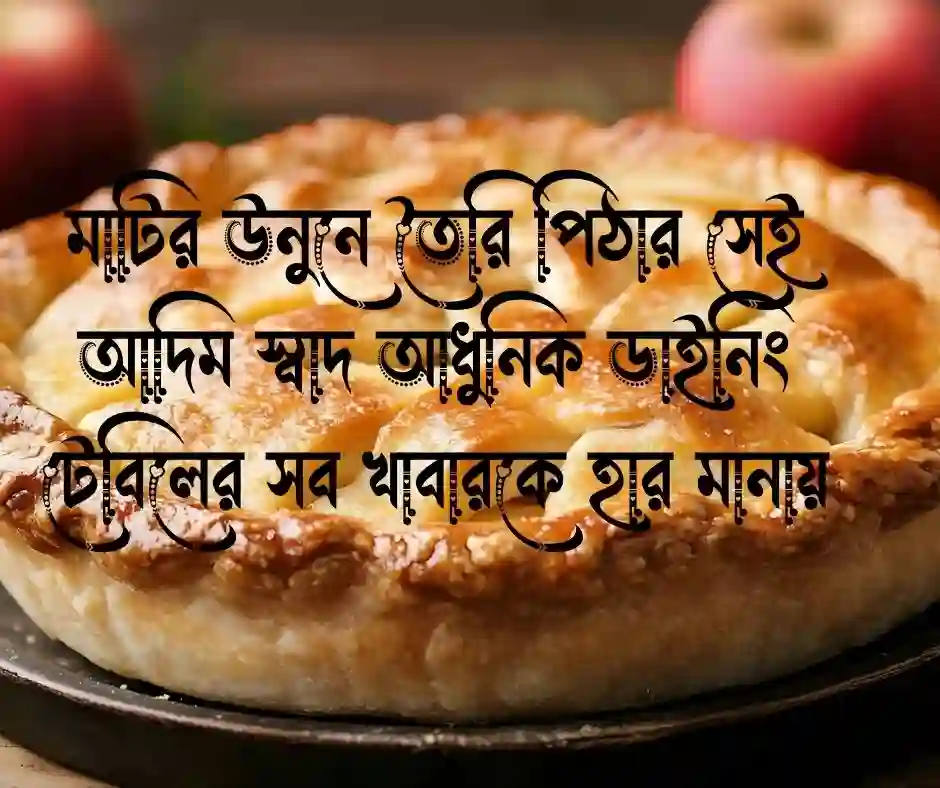 শীতের পিঠা নিয়ে ক্যাপশন