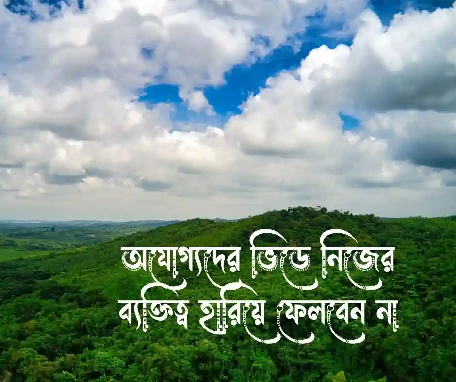 অযোগ্য ব্যক্তি নিয়ে ক্যাপশন&nbsp;