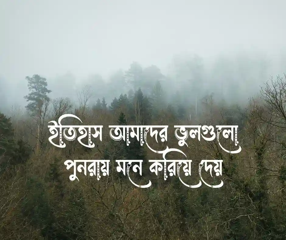 ইতিহাস নিয়ে ক্যাপশন