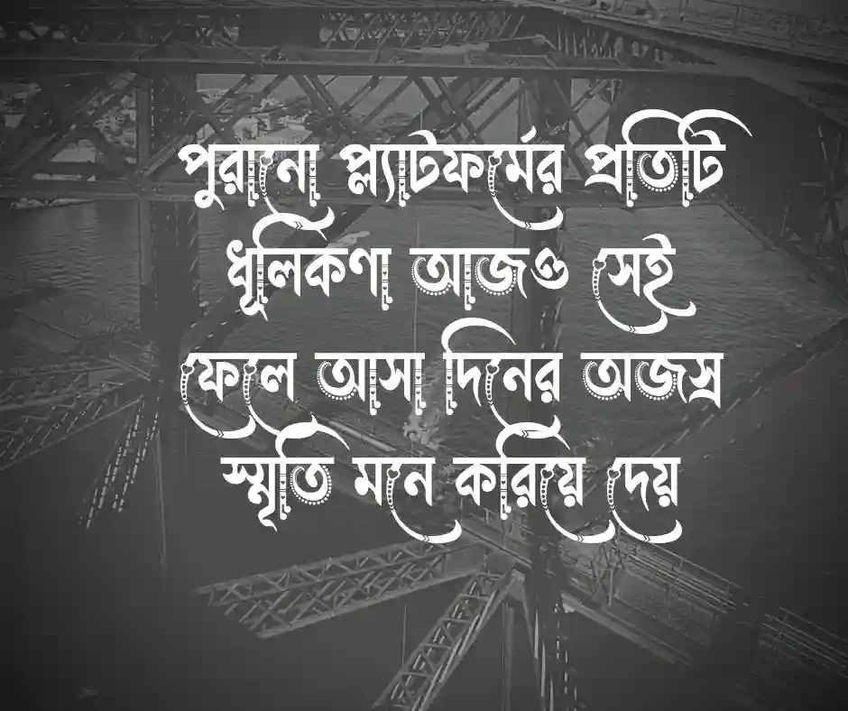 প্লাটফর্ম নিয়ে ক্যাপশন