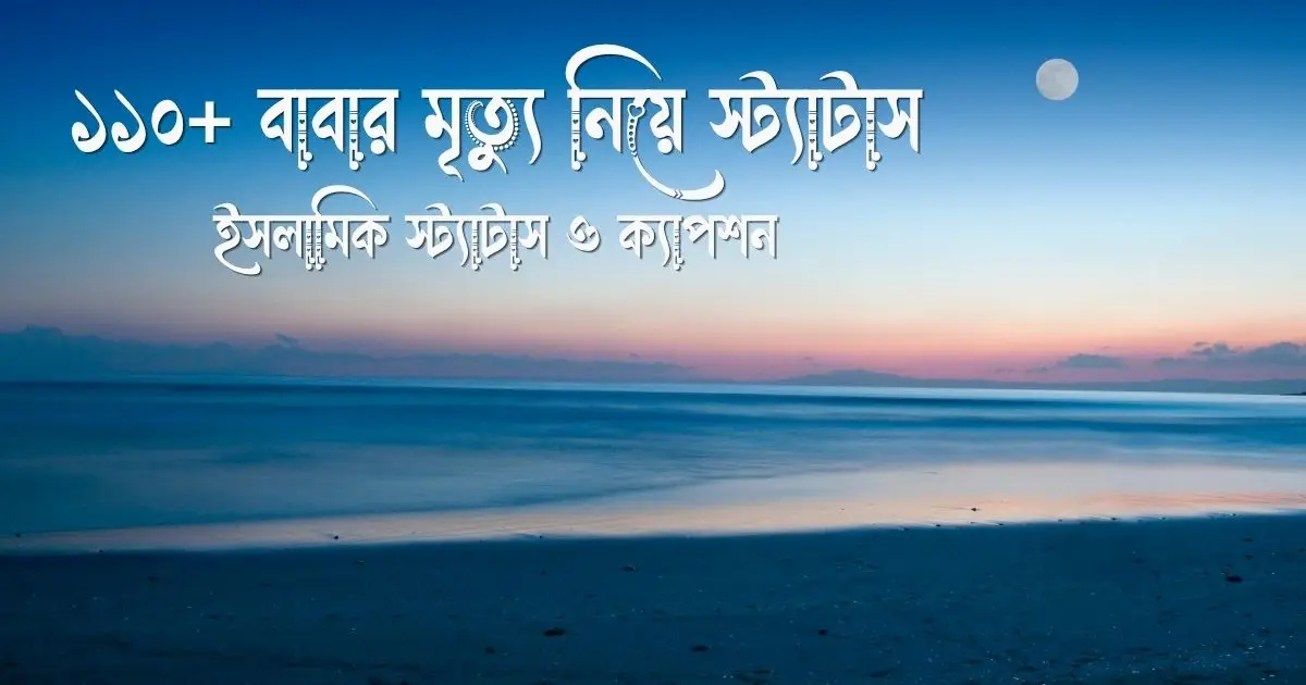 বাবার মৃত্যু নিয়ে স্ট্যাটাস, ইসলামিক স্ট্যাটাস ও ক্যাপশন