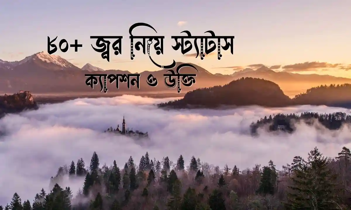 জ্বর নিয়ে স্ট্যাটাস, ক্যাপশন ও উক্তি
